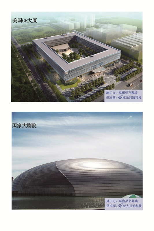 美国GE大厦、国家大剧院